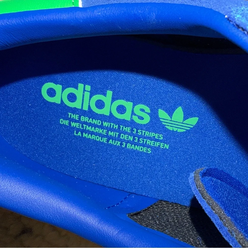 Adidas Gazelle Blue‎ and Green Originals Men’s Size 10 NEW